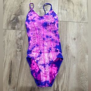 🆕 PILYQ MAMBA TIE DYE MESH 1pc SWIMSUIT